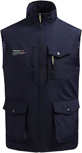 Men's Multi-pocket Casual Quick Dry Vest Photography Fishing Outdoor Vest